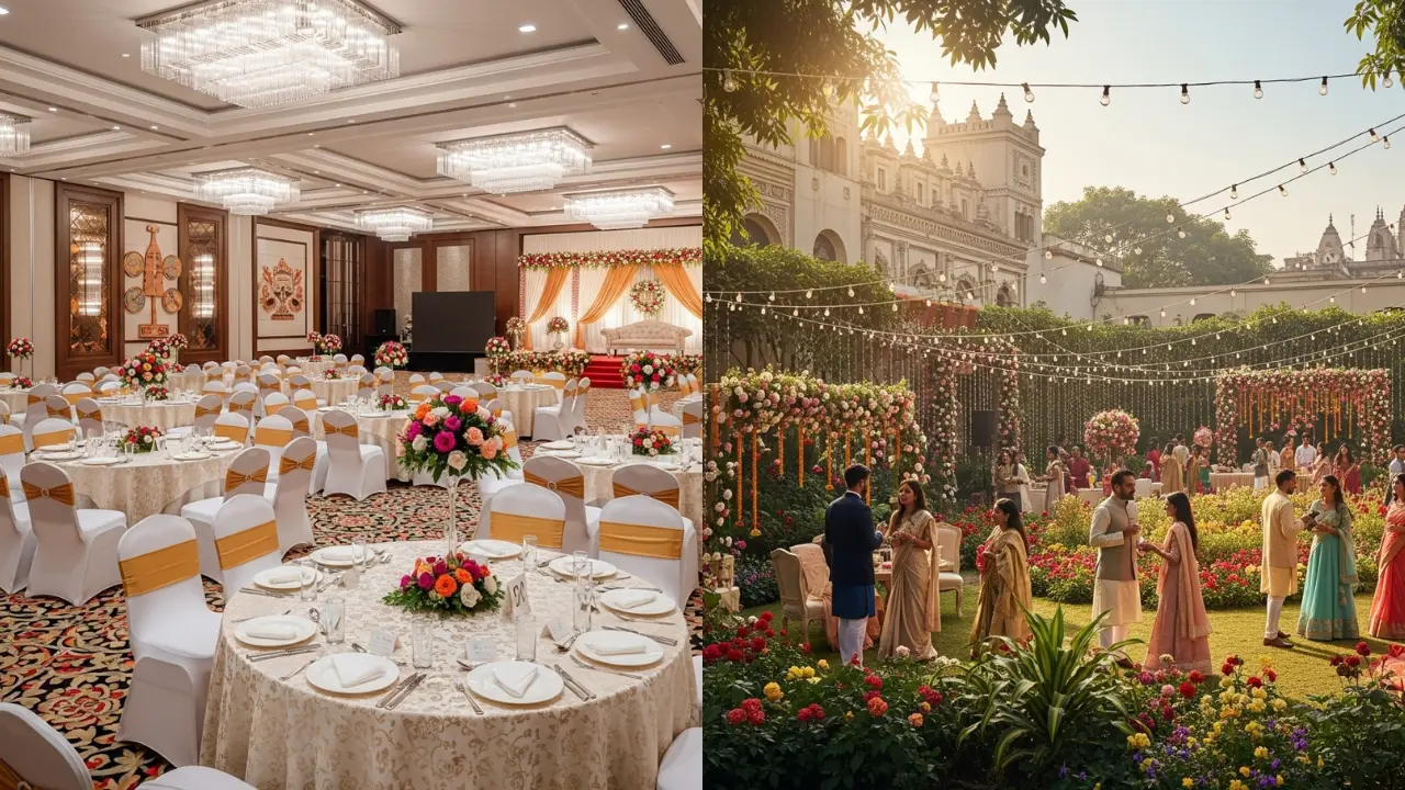 Indoor and outdoor event venues in Kolkata